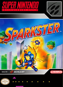 Cover of Sparkster (SNES)