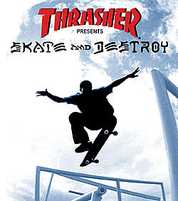 Capa de Thrasher Presents Skate and Destroy