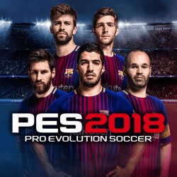 Cover of Pro Evolution Soccer 2018