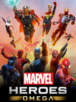 Capa de Marvel Heroes Omega