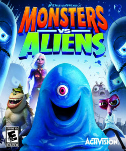 Capa de Monsters vs. Aliens