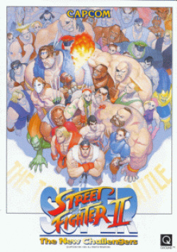 Capa de Super Street Fighter II: The New Challengers