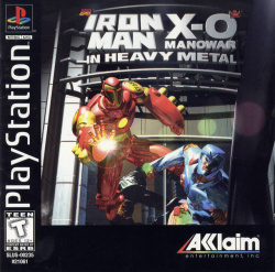 Cover of Iron Man and X-O Manowar in Heavy Metal