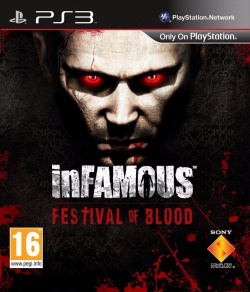 Capa de inFAMOUS: Festival of Blood