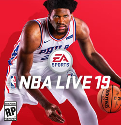 Cover of NBA Live 19