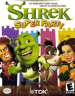 Capa de Shrek Super Party