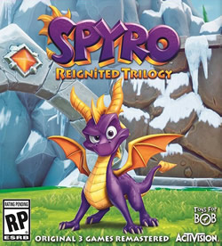 Capa de Spyro Reignited Trilogy