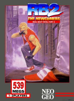 Capa de Real Bout Fatal Fury 2: The Newcomers