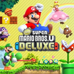 Cover of New Super Mario Bros. U Deluxe