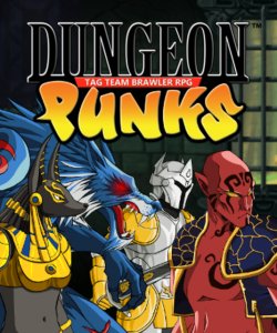 Capa de Dungeon Punks
