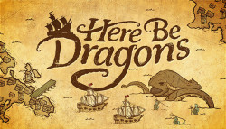Capa de Here Be Dragons