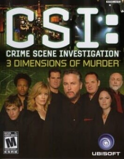 Cover of CSI: 3 Dimensions of Murder