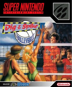 Capa de Dig & Spike Volleyball