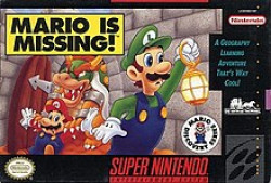 Capa de Mario Is Missing!