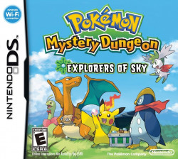 Capa de Pokémon Mystery Dungeon: Explorers of Sky