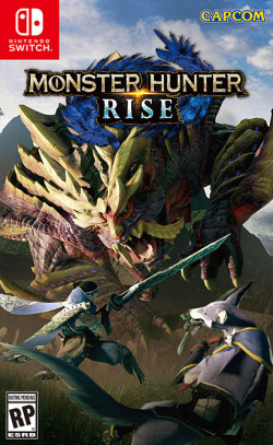 Capa de Monster Hunter Rise