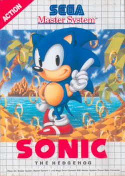 Capa de Sonic the Hedgehog (8-bit)