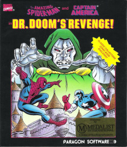 Capa de The Amazing Spider-Man and Captain America in Dr. Doom's Revenge!