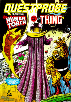 Capa de Questprobe: Featuring Human Torch and the Thing