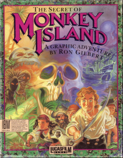 Capa de The Secret of Monkey Island