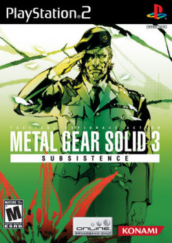 Capa de Metal Gear Solid 3: Subsistence