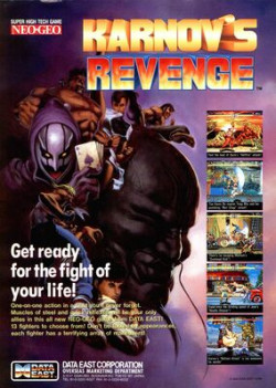 Cover of Fighter's History Karnov's Revenge