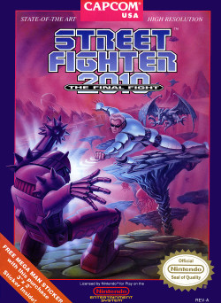 Capa de Street Fighter 2010: The Final Fight