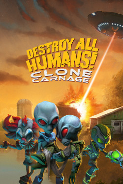 Cover of Destroy All Humans! Clone Carnage