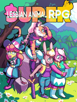 Capa de Super Lesbian Animal RPG