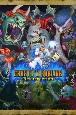 Capa de Ghosts 'n Goblins Resurrection