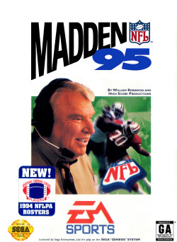 Capa de Madden NFL '95