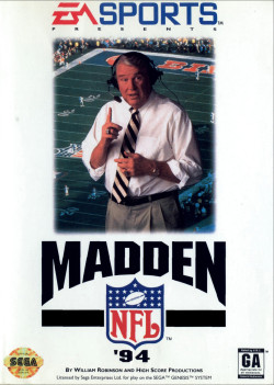 Capa de Madden NFL '94