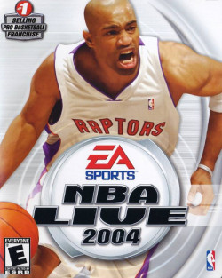 Cover of NBA Live 2004