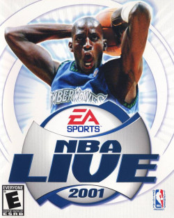 Capa de NBA Live 2001