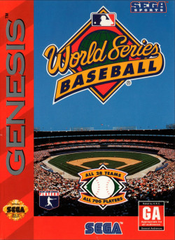 Cover of World Series Baseball