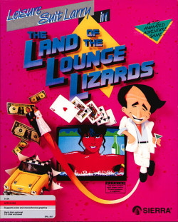 Capa de Leisure Suit Larry 1:  In the Land of the Lounge Lizards