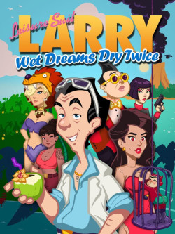 Capa de Leisure Suit Larry - Wet Dreams Dry Twice