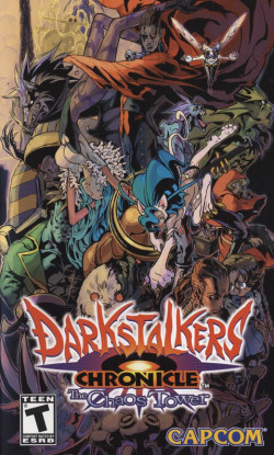 Capa de Darkstalkers Chronicle: The Chaos Tower
