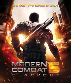 Cover of Modern Combat 5: Blackout
