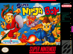 Capa de Super Ninja Boy