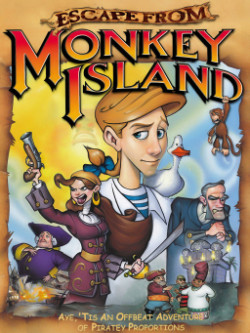 Capa de Escape from Monkey Island