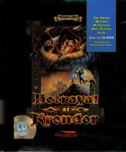 Capa de Betrayal at Krondor