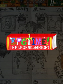 Capa de RPG Time: The Legend of Wright