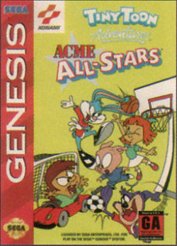 Capa de Tiny Toon Adventures: Acme All-Stars