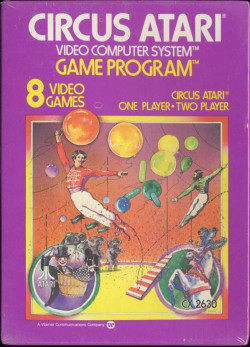 Capa de Circus Atari
