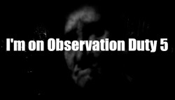 Capa de I'm on Observation Duty 5