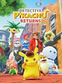 Cover of Detective Pikachu Returns