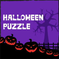 Capa de Halloween Puzzle
