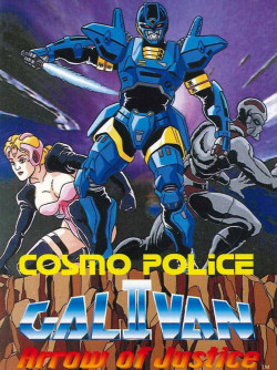 Capa de Cosmo Police Galivan II: Arrow of Justice