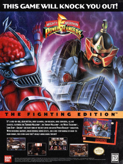 Capa de Mighty Morphin Power Rangers Fighting Edition